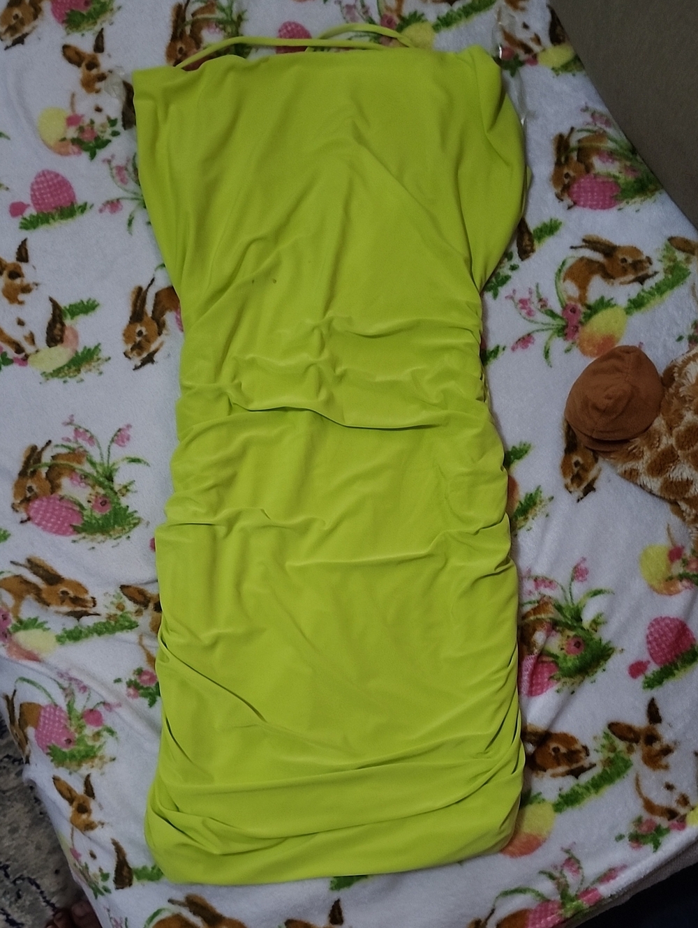 Sabora Neon Lime  Dress